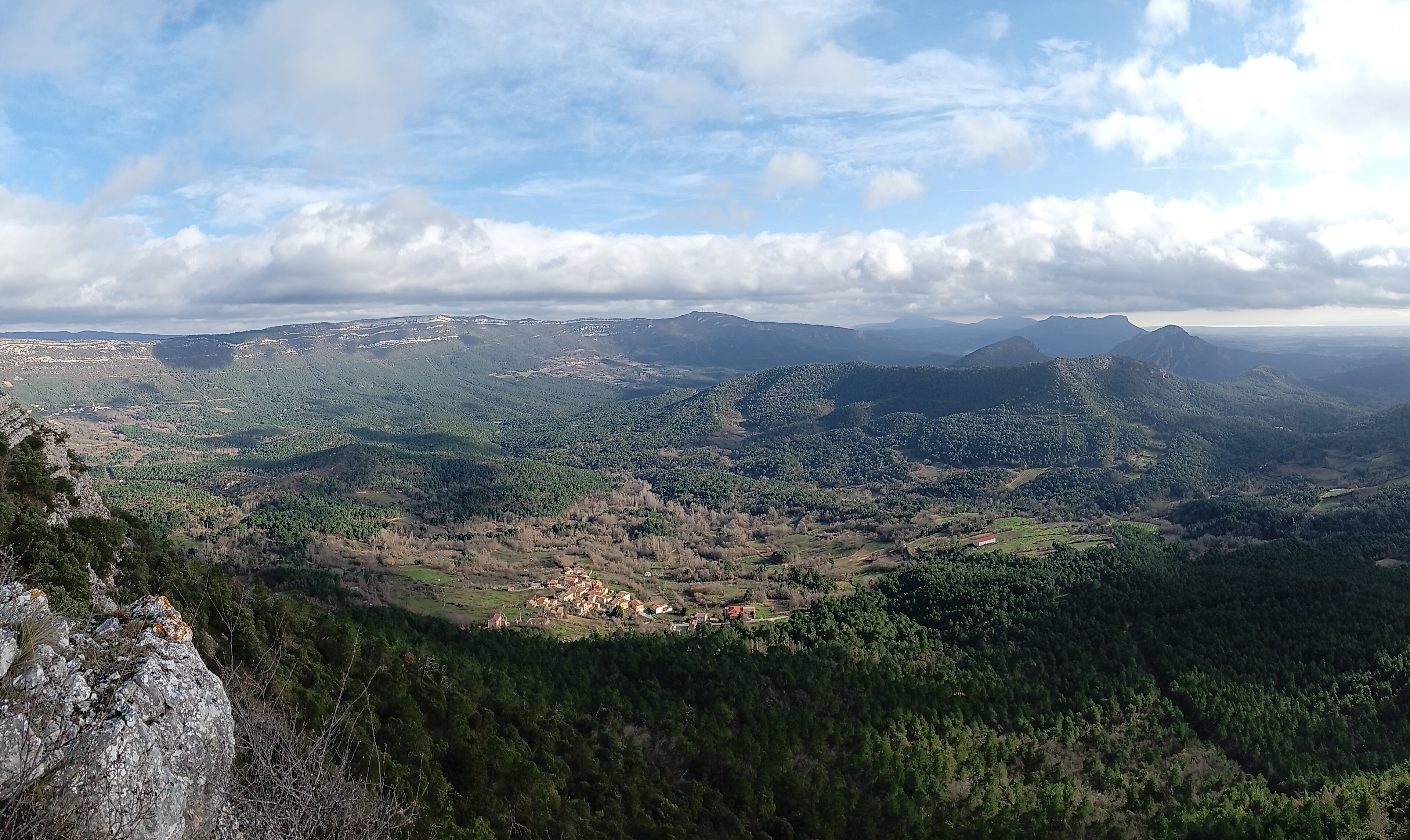 El Valle de Caderechas desde los Castrillos